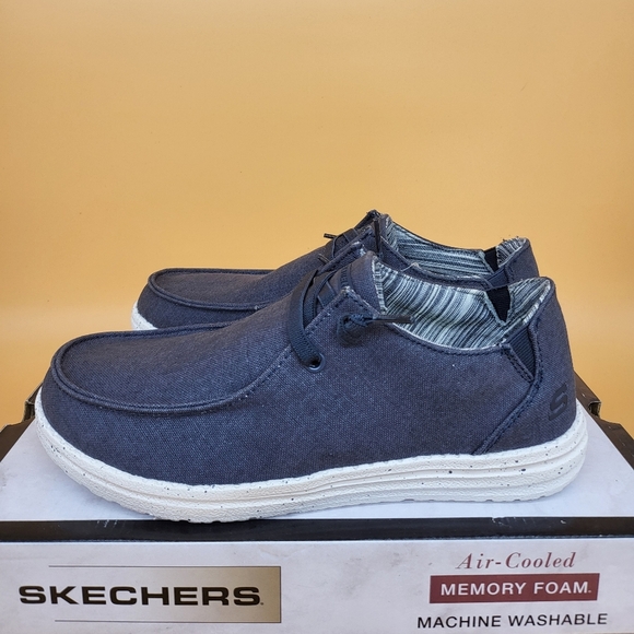 Skechers Other - Skechers Men's Relaxed Fit Slip-On Melson - Chad Shoes in Navy